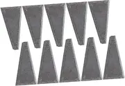 COHEALI 10Pcs Carbon Steel Axe Wedge Durable Fixing Tool for Outdoor Axe Installation S Easy to Clean Compact Design for Secure Nail Reinforcement
