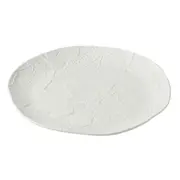 Pilbeam Living Banksia 34.5cm Porcelain Round Platter/Dish Serve Plate White