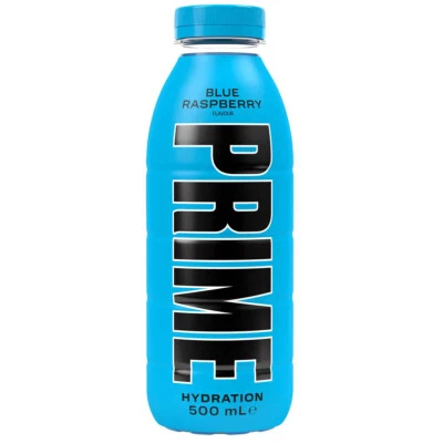 Prime Hydration Blue Raspberry Flavour Sports Kinnie 500ml