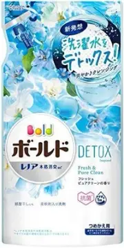 bold Liquid fabric softener laundry detergent Fresh Pure Clean Refill 600g