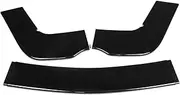 3PCS Car Front Bumper Lip Splitter Spoiler Diffuser Protector Cover Compatible for Dodge Challenger SXT SRT Hellcat 2012-2019 All(Glossy Black)