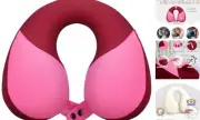 Kids Travel Neck Pillow, Softly Headrest Travel Pillow for Car & Airplane,
