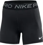 [Nike] Women's Pro 365 5 Inch Shorts (Large, Black)