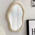 Irregular Makeup Mirror Cloud Shaped Hairdressing Wall Mirror