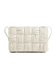 Logo box shoulder bag One size White