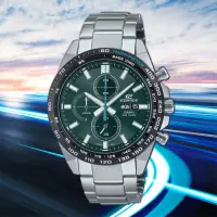 在飛比找momo購物網優惠-【CASIO 卡西歐】EDIFICE 經典運動三眼計時手錶(