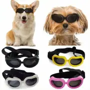 Small Dog Sunglasses UV Protection Goggles Eye Wear Protection Adjustable Strap`
