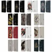 ASSASSIN'S CREED ODYSSEY ARTWORK LEATHER BOOK CASE FOR APPLE iPOD TOUCH MP3