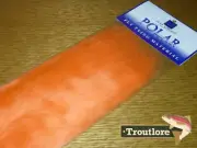 HOT ORANGE POLAR FIBRE - JUST ADD H2O - HARELINE DUBBIN FLY TYING MATERIALS NEW