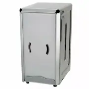 new tablecraft -7, 4.6x4x7.5-Inch Stainless Steel Full Size Napkin Dispenser