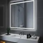 Super Brightness LED Bathroom Mirror Wall Vanity Make-up with 2 Built-in lights