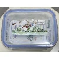 在飛比找蝦皮購物優惠-彼得兔密扣式玻璃保鮮盒（長方）