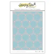 Honey Bee Christmas Star A2 Cover Plate Die