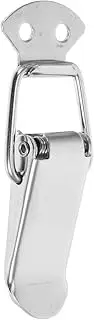 SEWACC Stainless Steel Toggle Latch Clasp Spring Loaded Security Lock for Toolboxes Backpacks Travel Cases Durable Stylish Versatile Hardware Accessory for Reliable Fixation