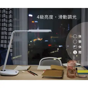 Philips 飛利浦 軒誠 66110 LED護眼檯燈-白色 (PD010)