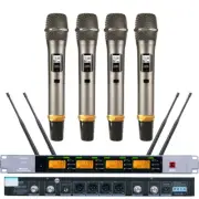 SKM9300 Stage Wireless Microphone System 1 Receiver with 4 Handheld Microphones