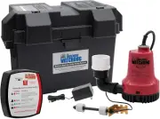 The Basement Watchdog Emergency Backup Sump Pump System (BWE) Pumps 2,000 Gallon