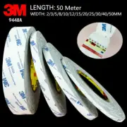 3M 9448A EXTREMLY STRONG DOUBLE SIDED TAPE, FOR MOBILE AND CRAFT 2mm~50mm x 50M