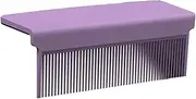 Clip On Smooth Comb for Flat Irons Heat Resistant Hair Styling Tool Removable Grip Comb for Smoother, Crack- Smoothing and Even Heat Distribution