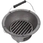 Barbecue Outdoor Charcoal Stove Mini Table Grill Iron Bbq Accessory Portable Too