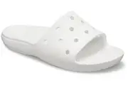 Crocs Mens Classic Slide Sandals Flip Flops Thongs - White