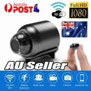 HD 1080P Mini Hidden Spy Camera WiFi Wireless Night Vision Motion Detection LQ