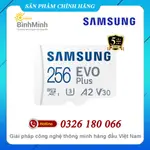 MICROSD 256GB 512GB 存儲卡 SAMSUNG EVO PLUS U3 CLASS 10- 速度 130
