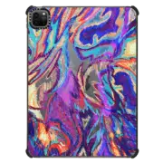 iPad Pro 11-inch (3rd/4th gen) iPad Impact Case Multicolor painted graffiti flames