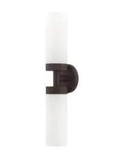 Livex Lighting 2-Light Bronze Ada Vanity Sconce