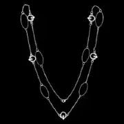 Pewter Irish Claddagh 36" Necklace