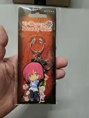 **Legit** Seven Deadly Sins Authentic PVC Keychain Sin of Lust SD Gowther #85381