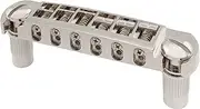 Musiclily Pro 52.5mm(2-1/16 inch) String Spacing Tune-o-matic Pigtail Style Adjustable Wraparound Bridge Tailpiece for Epiphone Les Paul SG Style Electric Guitar, Nickel