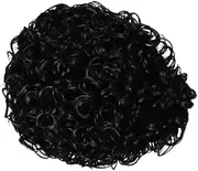 Women Short Curly Wig Wigs Ladybug Older Women Short Hair Styles Costume Women Party Wig Corset Has Wig Curly Wig for Women Wig Costume Accessory Fashion Women Wig Black