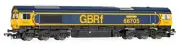 Hornby R30334 OO Gauge GBRf, Class 66, Co-Co, 66705 'Golden Jubilee' - Era 9