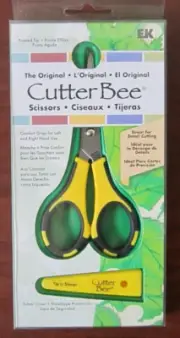 EK Tools Original Cutter Bee Scissors w Safety Cover For Right or Left Handed