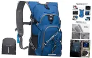 Hydration Backpack 18L with Water Bladder 2L/3L Hiking 2L Bladder Cobalt Blue