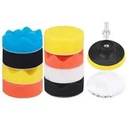 3 Inch Buffing and Polishing Pads Kit 11PCS Buffing Pads with Drill 3Inch-11PCS