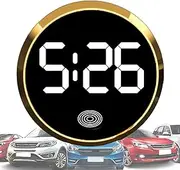 Car Dashboard Clock, Electronic Touch Screen Dashboard Clock, Intuitive Interface Vehicle Interior Supplies for RV, Truck, Sedan, and Small Car