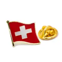在飛比找ETMall東森購物網優惠-【A-ONE】Switzerland 瑞士國旗 紀念飾品 國