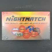 Nightmatch Light Up LED Basketball. Orange Glow In The Dark W/Pump & Tool