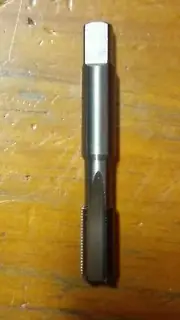 HSS threading Hand Tap UNF 3/8" x 24 RH: the 3rd / Bottom. ISO TS NEW
