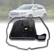 6F35 Automatic Transmission Filter Oil Pan Gasket Kit Compatible for Lincoln MKC MKT MKZ,Ford Escape Explorer Fusion Taurus Transit Connect Replace# BB5Z7A098E BB5Z7A098D