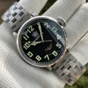 STEELDIVE Men Pilot Watch Sport Mens Automatic Watches 200M Waterproof Luminous