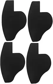 FOMIYES 2sets Hairline Shaping Tool Set Beard Shaper Template Enhancing Card Hairline Design Card Men's Beard Styling Kit 2pcs*2