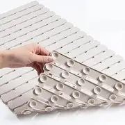 Bathtub Mat Non Slip - Shower Mat Machine Washable Anti Slip Bath Mat for Tub, Quick Drain Tub Mat with Suction Cups for Bathroom