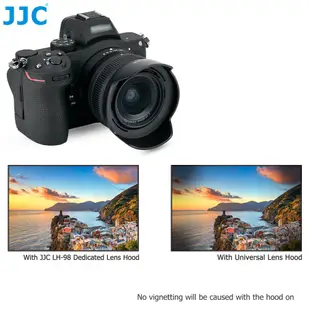 JJC HB-98遮光罩 Nikon NIKKOR Z 24-50mm F4-6.3 尼康鏡頭專用 可倒扣安裝
