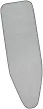 SiaBiced Cotton Ironing Board Cover, Soft Replacement Cover, Breathable, Firm, Heat Resistant, Thick Padded, and Pad for, Silver, for Large Board