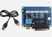 MACH3 5 Axis CNC Breakout Board. CNC, Router, Engraving Stepper Motor Driver.