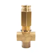 P.A. VS 220: 3200 psi @ 6.3 US gpm Safety/Relief Valve, 2 Inlet Ports