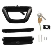 Door Lock Trot with Keys Sliding Wardrobe Privacy Zinc Alloy Latch